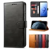 Leather Flip Wallet Cover for Samsung