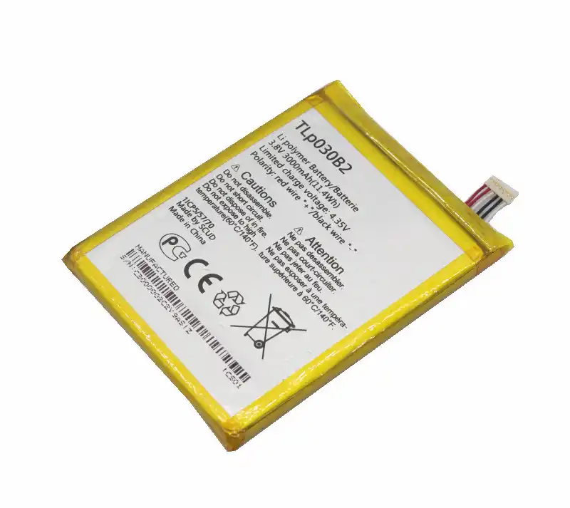 Batería Li-polímero para alcatel Flash plus 2 II ot-7049d One Touch-tlp030b2
