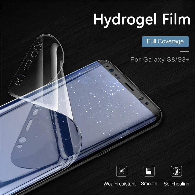 

For samsung note 8 9 10 Plus S9 Hydrogel Film screen protector For Samsung galaxy S8 S9plus 7 10 full cover film for samsung