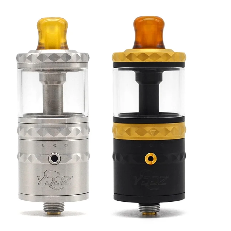 Аутентичный YDDZ V1 22 мм RTA 4 мл атомайзер для 510 ниток vape Модов Электронная сигарета