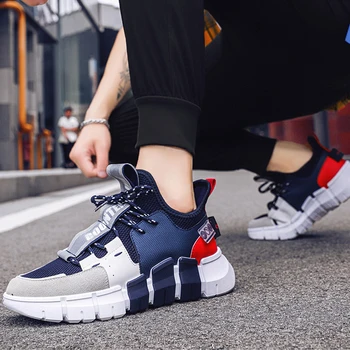 

Men's Tennis shoes Fashion Sneaker men casual shoes Summer shoes for men Breathable Formal shoes Sock Outdoor Flat Soft Loafer