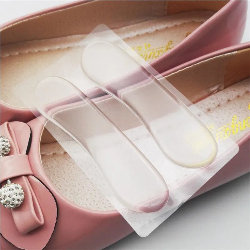 Silicone Gel Heel Protector Soft Cushion Protector Foot feet Care Shoe Insert Pad Insole Shoes Accessories Insoles for Shoes shoe insoles heel cushion insole heel patch insole heel cushion protector heel insoles heel protector patches heel protector pads heel protector