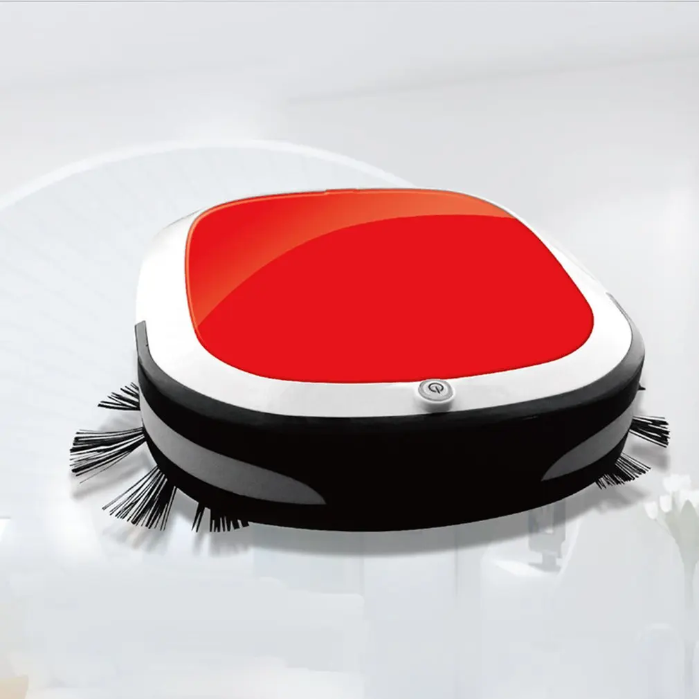 

Automatic Smart Robot Vacuum Floor Cleaner Rechargeable Cordless Dry Wet Sweeping Mop Dust Sweeper for Home