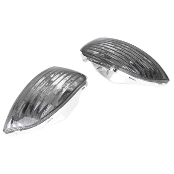 

Motorcycle Front Turn Signals Indicator Lamp Blinker Lens Cover for TRIUMPH SPRINT ST 2005-2007 Smoke, Spare Part Accessory