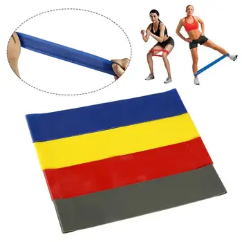 

Yoga Weerstand Elastiekjes Indoor Outdoor Fitness Apparatuur 0.45mm-0.9mm Pilates Sport Training Workout Elastiekjes #ED