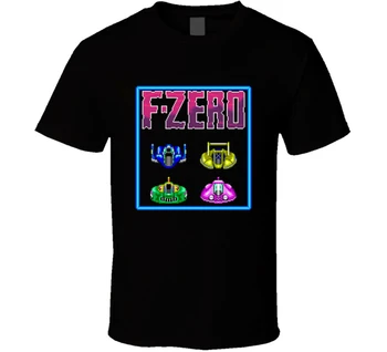 

F-zero Snes Classic Video Game Gamers Retro Tops Tee T Shirt Gift New From US Tshirt short-sleeved T-Shirt