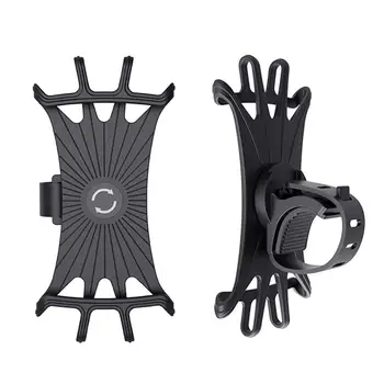 

Bicycle Mobile Phone Holder Bicycle Silicone Bracket Universal Motorized Electric Navigation Car Holder