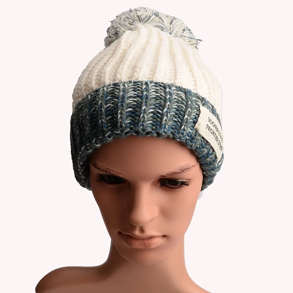 Maylisacc шапки Skullies осень зима теплая вязаная шапка акриловые многоцветные шапки для женщин и мужчин