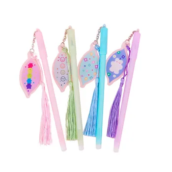 

40pcs Gel Pens Creative Pens Kawaii Pendant Neutral Pen For Kids Gift School Office Supplies Stationery