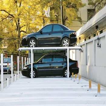 

basement pit motor drive car parking lifts