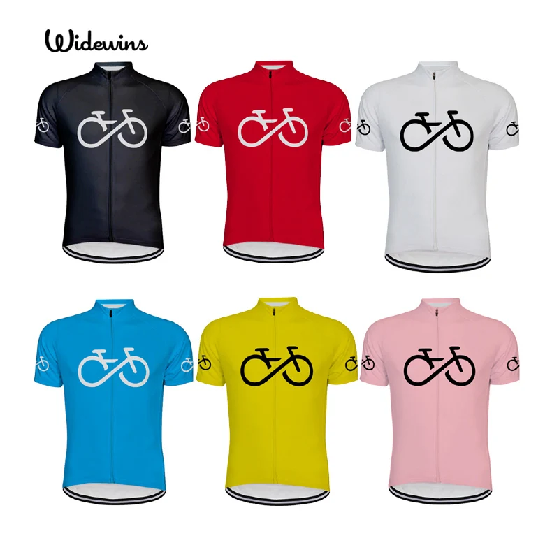 Nouveau Hommes Cyclisme Manches Courtes Jersey Vélo Vélo Tops Shirt Maillots Vêtements 