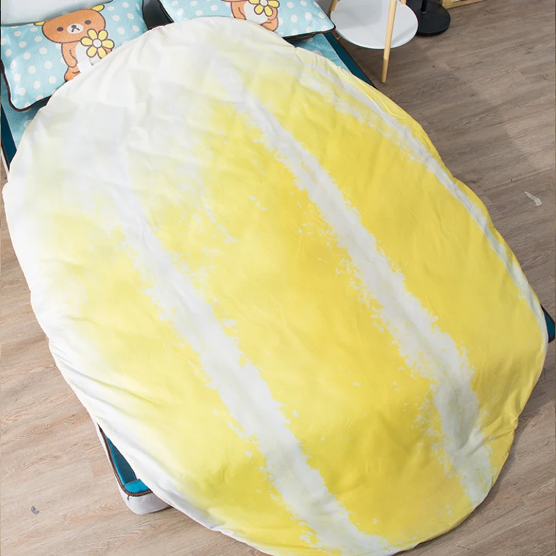 Cantaloupe blanket Креативное одеяло для еды для детей, Tencel материал, летнее дышащее одеяло для кровати - Цвет: Cantaloupe blanket