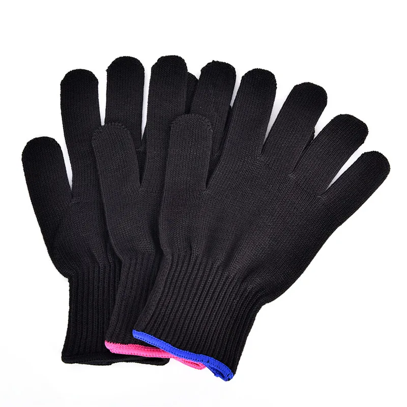 1/2pc Heat resistant  Glove For Microwave Oven Baking or Hair Straightener Perm Curling Hairdressing Heat Resistant Finger Glove