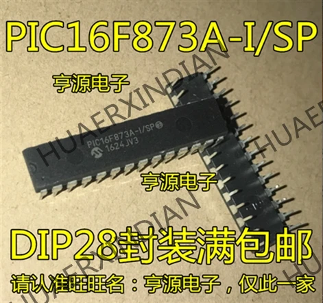 10 шт./лот PIC16F873A-I/SP PIC16F873A DIP MIC в
