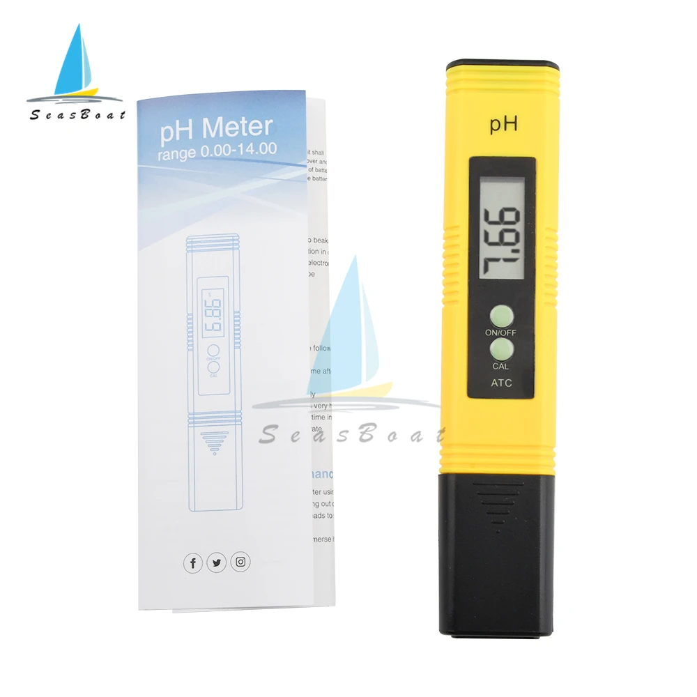 Digital PH EC TDS TEMP Meter Tester Temperature Pen Water Purity PPM Filter Hydroponic for Aquarium Pool Water Monitor image_1