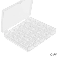 25 шт. пластиковые катушки пустые катушки для швейных машин аксессуары для дома wi