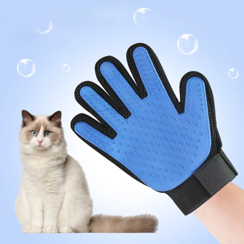 

Cat pet brush gloves drop soft and efficient pet grooming supplies gloves dog bathing cat cleaning supplies pet gloves comb