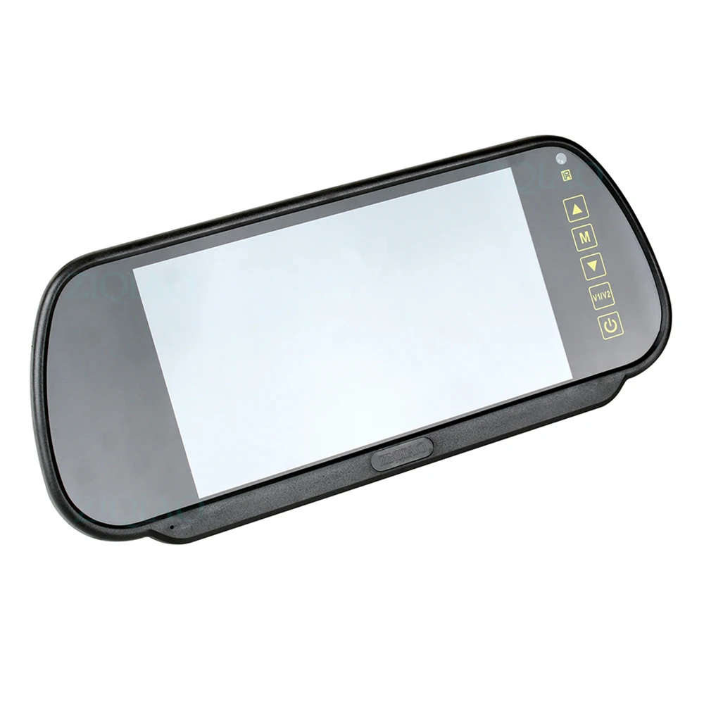 ZIQIAO 7 дюймовый TFT LCD автомобильный комплект зеркал для мониторов Автомобильный
