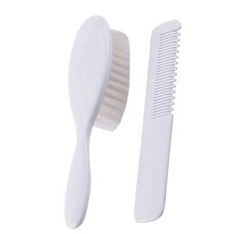 Soft Baby Comb&Brush 2pcs/set Infant Hair Brush Newborn Grooming Care