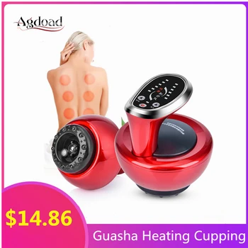 

Electric Meridian Guasha Massage Fat Burning Suction Scraping Cupping Heating Massager Acupoint Stimulation Therapy Health Care