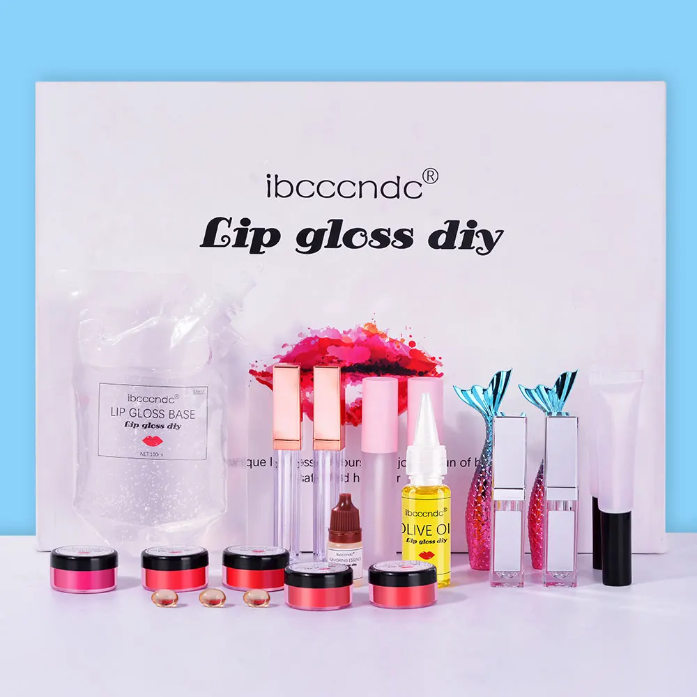 DIY Lip Gloss Base Kit Clear Lip Gloss Base Oil Making Kit DIY Lip Glaze Base Raw Material Handmade Cosmetic Lipstick Makeup Set DIY Lip Gloss Base Kit Clear Lip Gloss Base Oil Making Kit DIY Lip Glaze Base Raw Material Handmade Cosmetic Lipstick Makeup Set