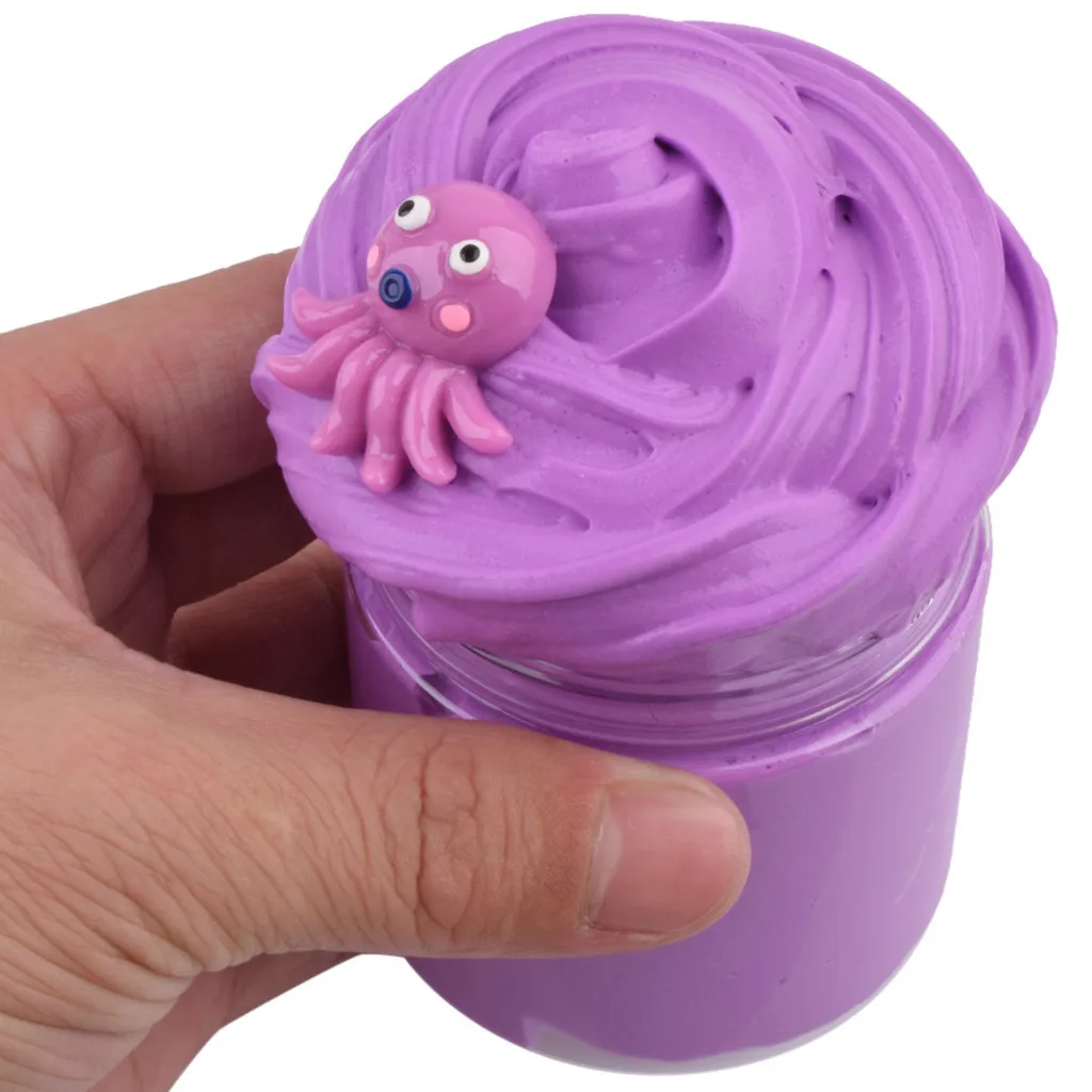 Octopus Non-Stick Large Foam Mud Pressure Relief Toys Scented Oily Mud Slime Toys Antistress Gadgets Stress Relief Toy #B