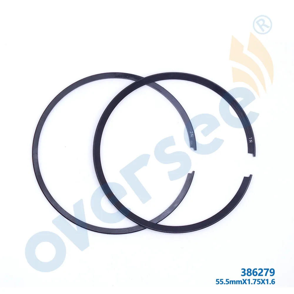 386279 Piston Ring STD For EVINRUDE JOHNSON OMC Outboard Motor 55.5mm 0386015 0386279