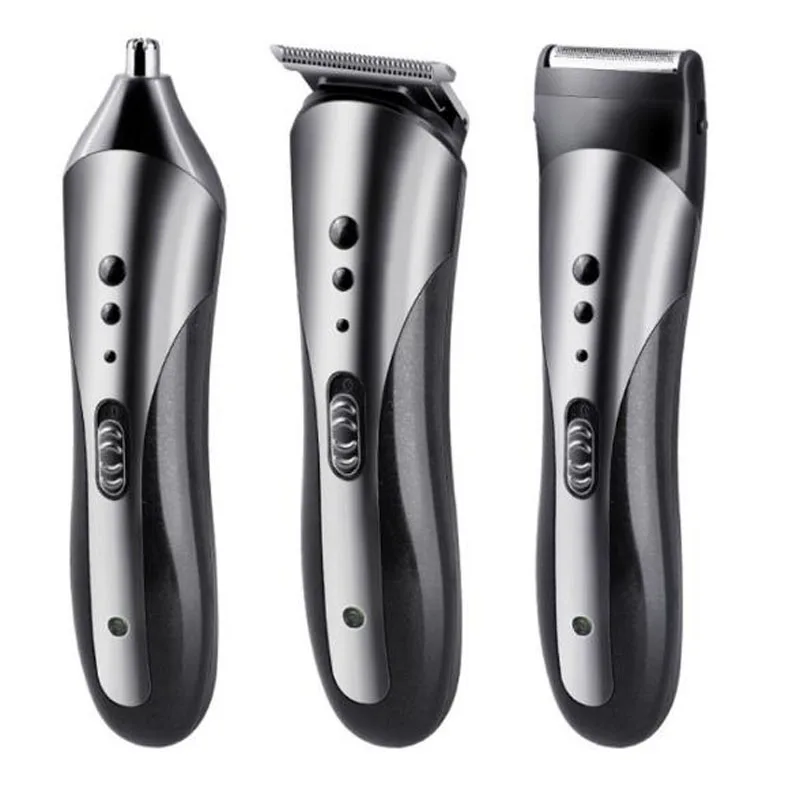 KM-1407 Rechargeable Electric Nose Hair Clipper Multifunctional Men Hair Trimmer Professional Electric Shaver Beard Razor_007