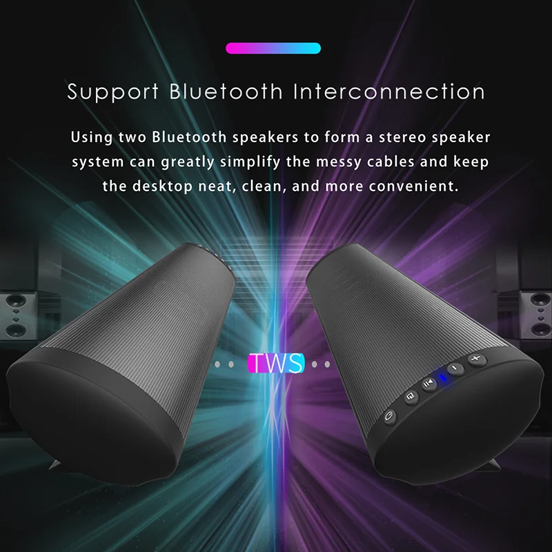 10 Вт ТВ звуковая панель AUX USB для телевизора с Bluetooth RCA Opt подключение/система