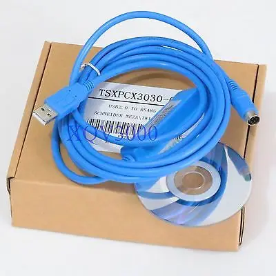 

DHL/EMS 5 Sets*Programming Cable for TSXPCX3030-C for Sch-neider NEZA TWIDO PLC TER AUX win7 vista -g2