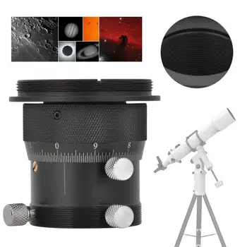 

photo studio Aluminium Alloy 1.25" inches SCT Double Helical Focuser High Precision 10mm Focusing Stroke for Astronomical