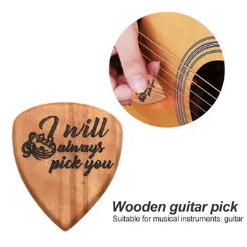 

Durable Novelty Letter Guitar Pick 2.5mm Thick Hit Color Classic Delicate Texture Electric Bass Musical Instrument Plectrum