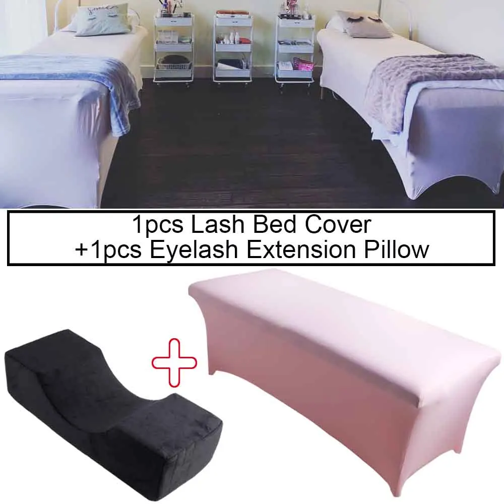 Professional Elastic Lash Bed Cover Sheet And Eyelash Extension Memory