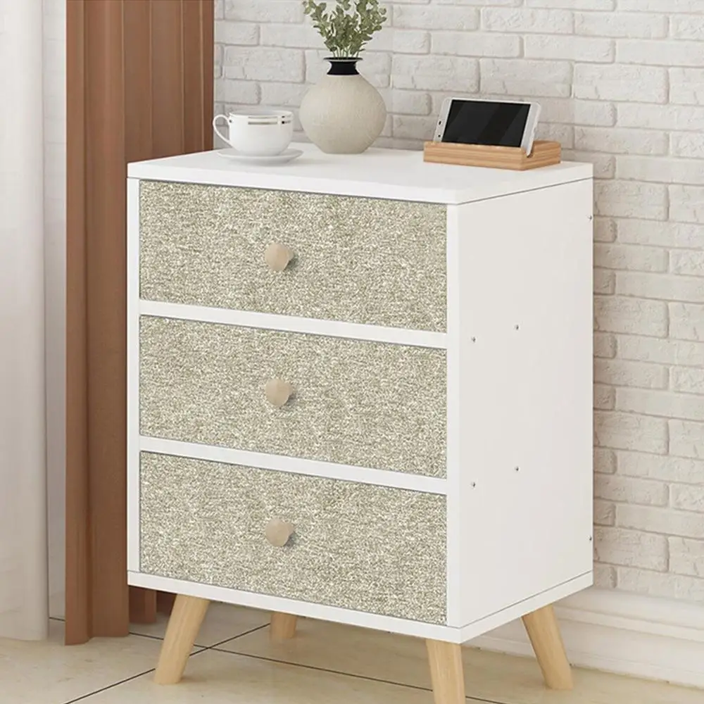 DIY наклейки на стену, бумага для контактной бумаги, блестящая самоклеящаяся пленка, рулон виниловой пленки, декор мебели, 0,45x3 м