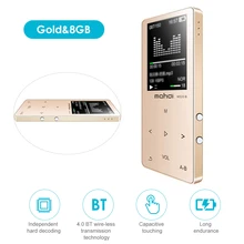 M320 Metal Sport Mini HiFi MP3 Player Bluetooth Portable Audio Player 4G/8G with Built-in Speaker FM Radio APE Flac Music Player