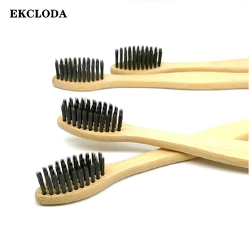 

Natural Pure Bamboo Toothbrush Portable Soft Hair Tooth Brush Eco Friendly Brushes Oral Cleaning Care Tools