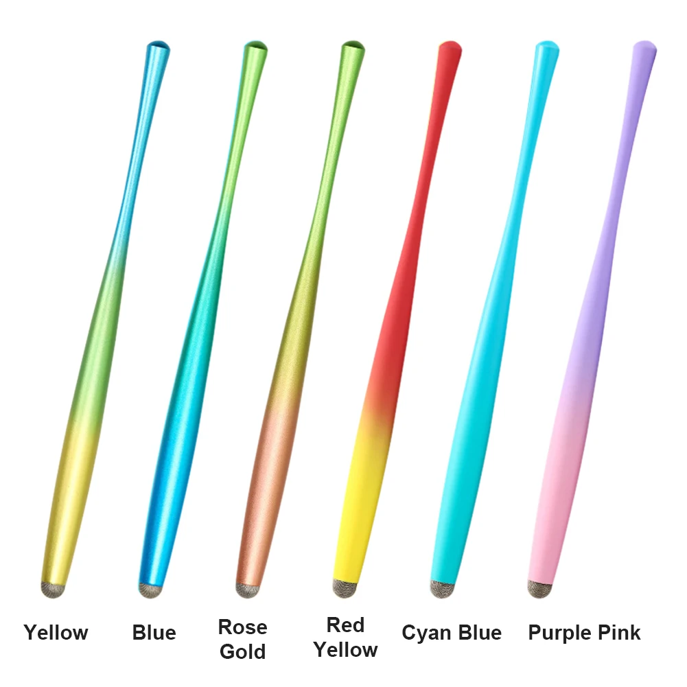 Gradient Stylus Pencil with Slim Waist and Fiber Tip