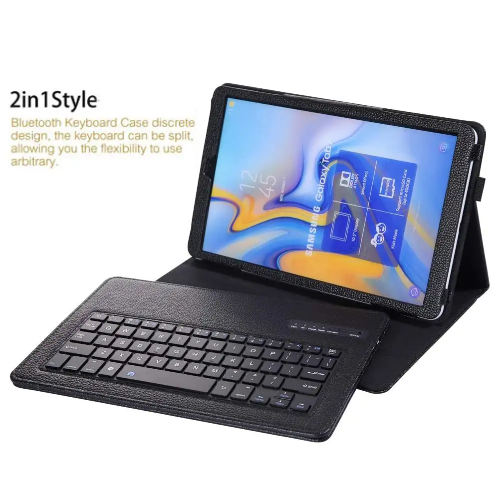 Магнитный чехол для samsung Galaxy Tab A 10,5 T590 T595 с клавиатурой Bluetooth PU съемный чехол для samsung T595