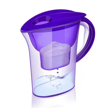

Water Filter Jug Kettle Sterilization Multi Effect Filter With Refill Cartridge Activated Carbon Home Office Drinkware Purifier