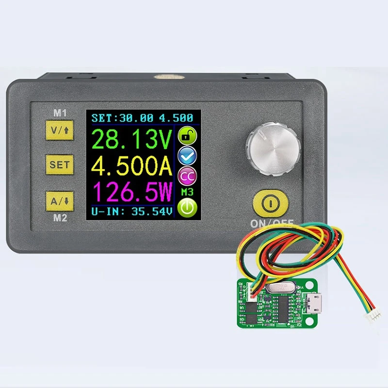 DPS3005 lcd постоянное напряжение тока понижающий программируемый модуль питания с USB коммуникационным модулем