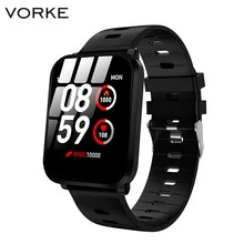 Vorke VKT16 для мужчин и женщин Смарт-часы IP68 водонепроницаемый монитор сердечного ритма кровяного давления смарт-Браслет фитнес-трекер