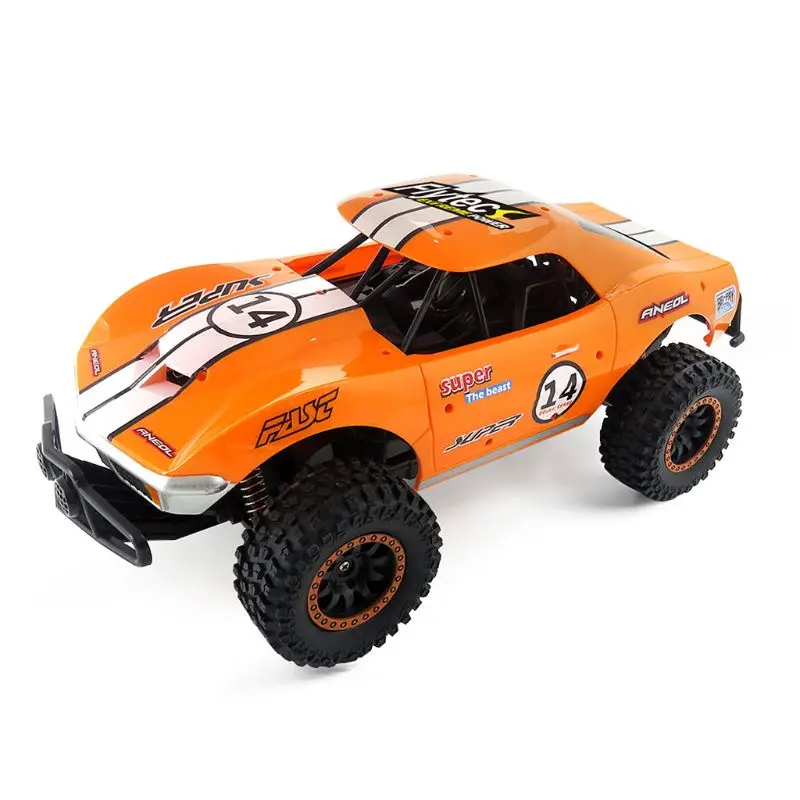 Горячее предложение внедорожный 1/14 RC автомобиль дистанционного Управление восхождение двухколесный привод большой хвост со средней высоты Скорость гоночный автомобиль является самой популярной игрушки