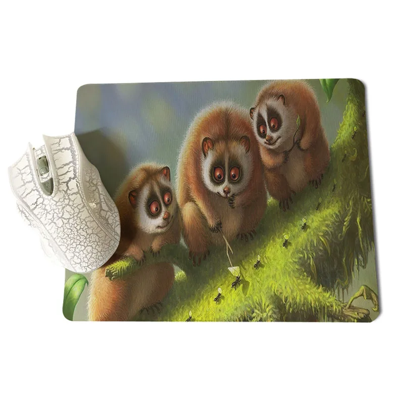 25X29cm Высокоскоростной коврик для мыши Lemur размер для 180x220x2 мм и 250x290x2 мм маленький коврик для мыши - Цвет: 25X29cm