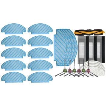 

2 Set er Accessories, 20 Pcs Filter Brush Mop Cloth Set & 10 Pcs Mop Cloths Cleaning Cloths