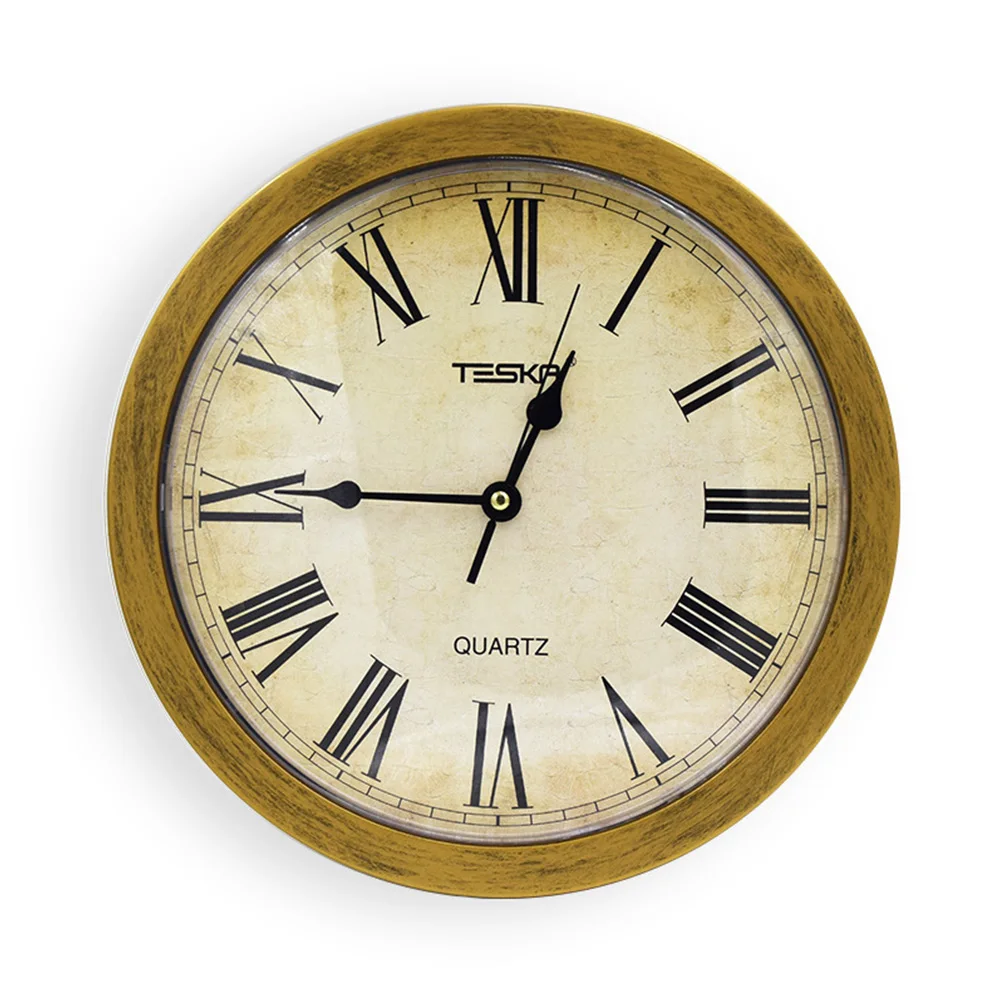 Секретный домашний офис Винтаж хранение наличных Ретро указатель стрелки часов Ювелирные изделия Настенные безопасности часы в коробке
