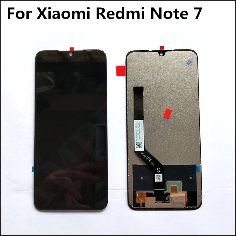 

New 2340x1080 LCD Display Screen Assembly LCD Frame For Xiaomi Redmi Note 7 Battery Cover Phone Replacement Of Parts
