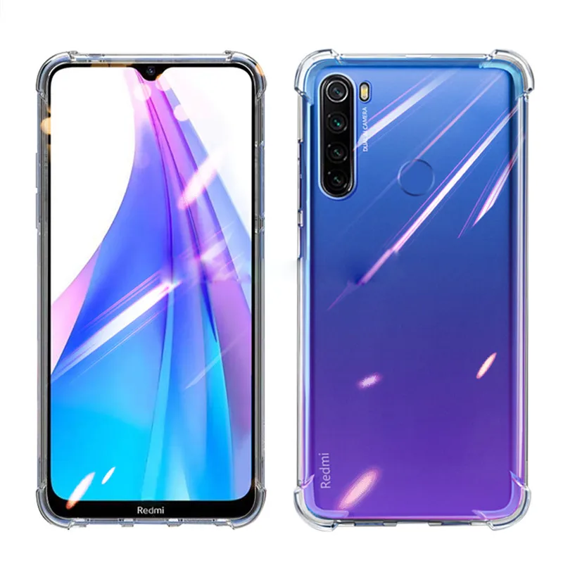 3 в 1 стекло + чехол для Redmi Note 8Pro Xiaomi Redmi8 8A glass case 8T Xaomi Note8 защитное редми нот 8т ноут 8