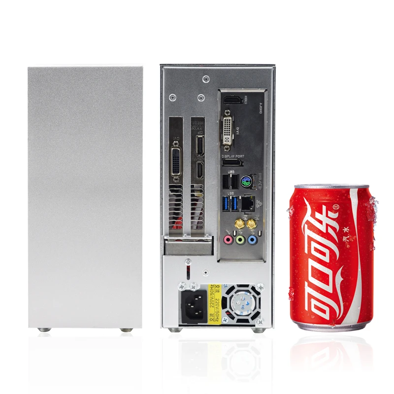 PC Gaming Case ITX MINI Small Case SPCC Suitcase Portable HTPC Desktop Computer Empty Chassis S3 C