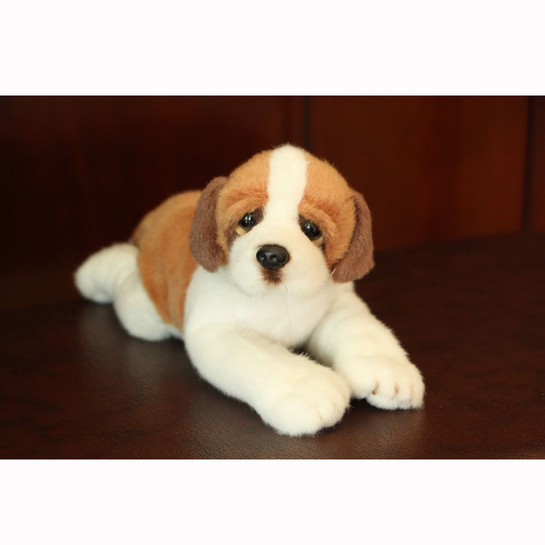 Plush Toy Dog New Bernard Doll Cute Swiss Saint Bernard