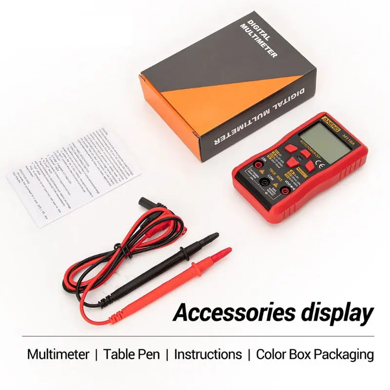Цифровой мультиметр M118A 6000 отсчетов автоматическое определение диапазона True